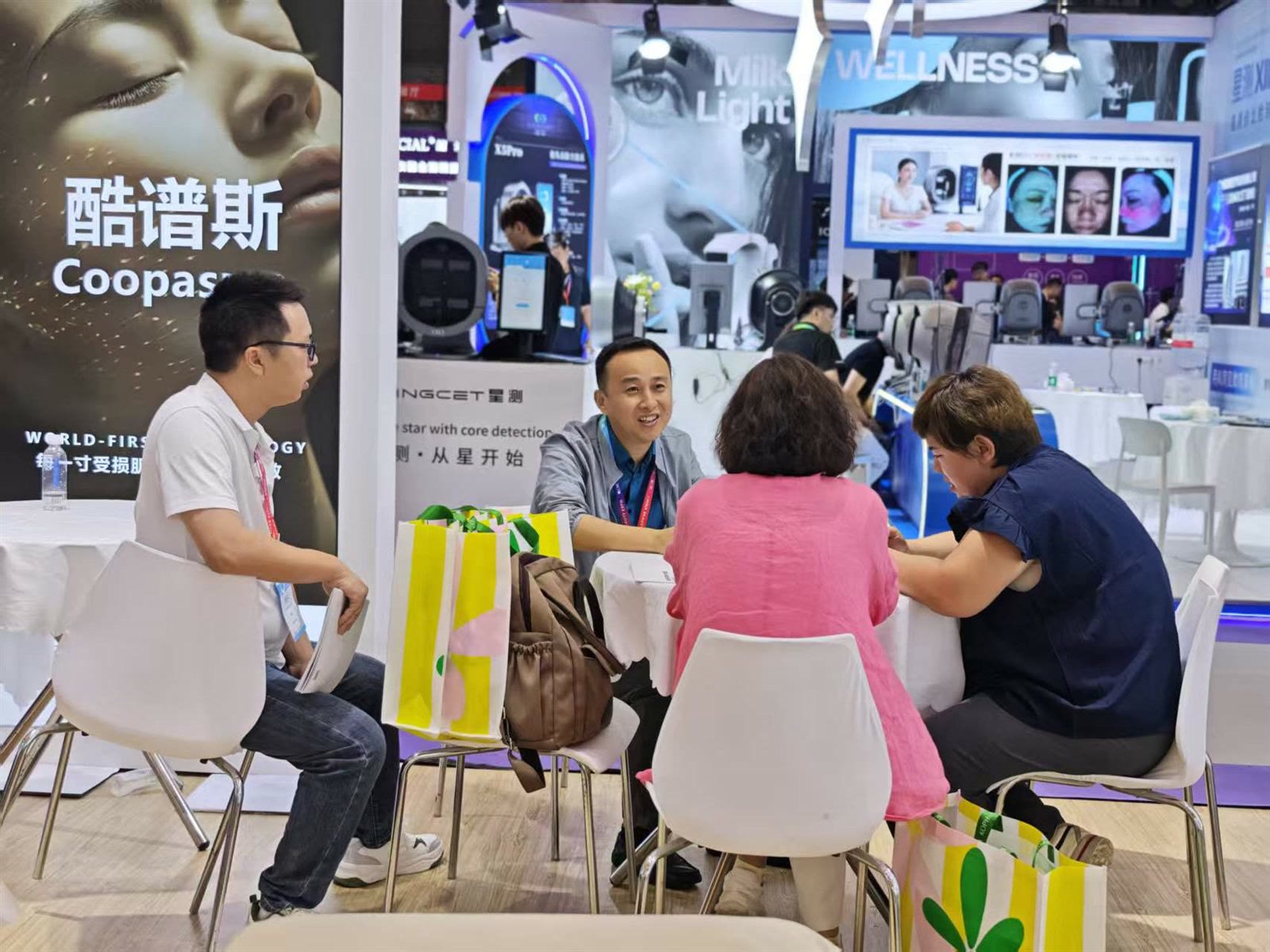 上海展会现场